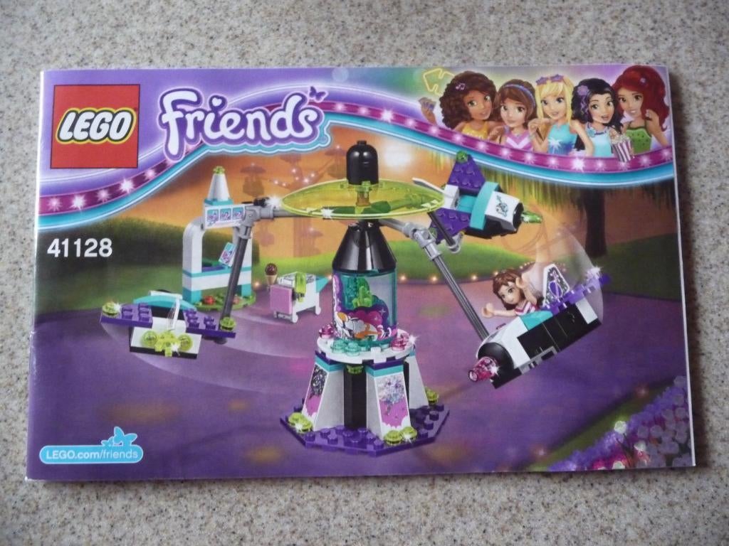 Lego Friends 41128 Pretpark ruimtevlucht, Ophalen of Verzenden, Zo goed als nieuw, Complete set, Lego