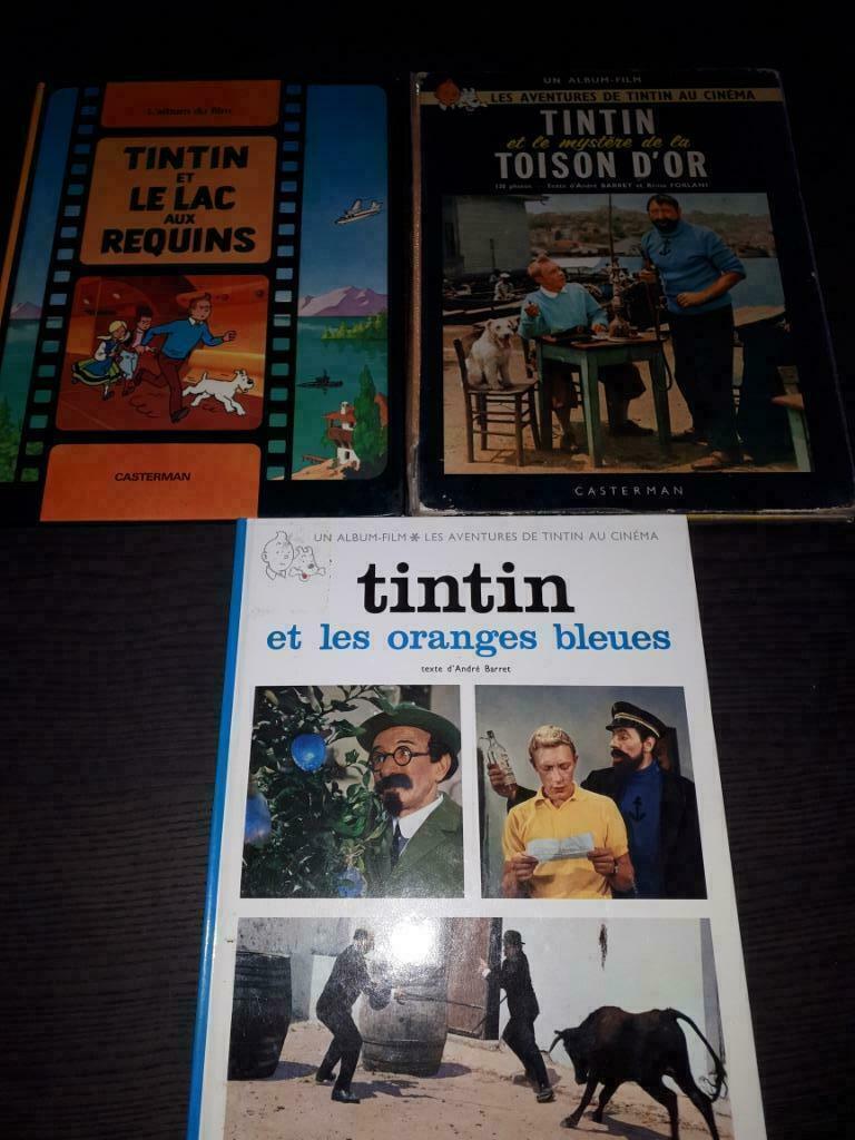 Les aventures de Tintin au cinéma, Enlèvement, Tintin, Utilisé