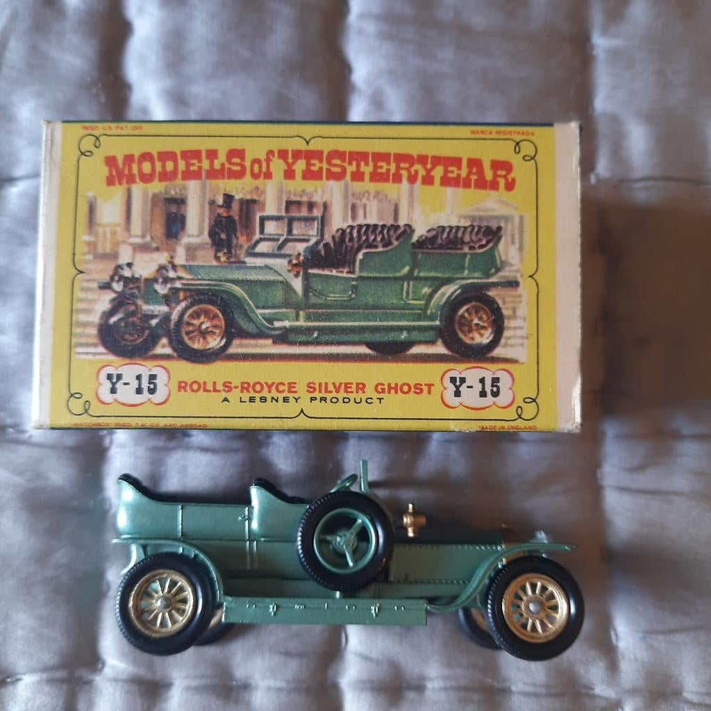 MATCHBOX MOYY Y-15*ROLLS ROYCE SILVER GHOST*VINTAGE*NEW*, Ophalen, Nieuw, Auto, Matchbox