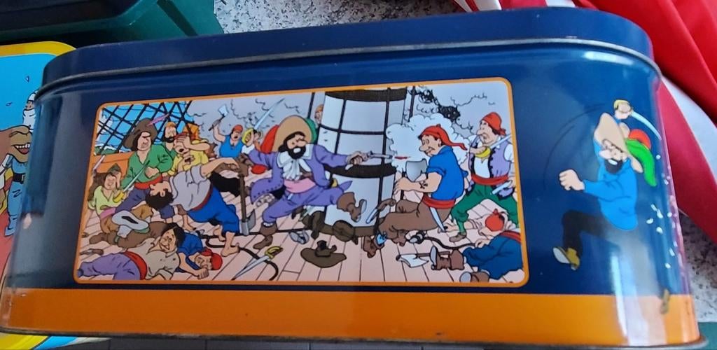 Boîte métal tintin, Collections, Comme neuf