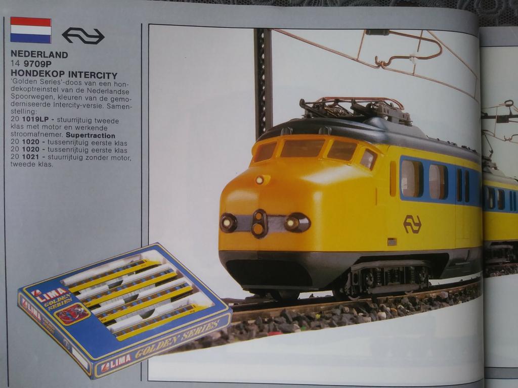 Lima 9709P Hondekop Intercity, Hobby en Vrije tijd, Modeltreinen | H0, Ophalen of Verzenden, Lima