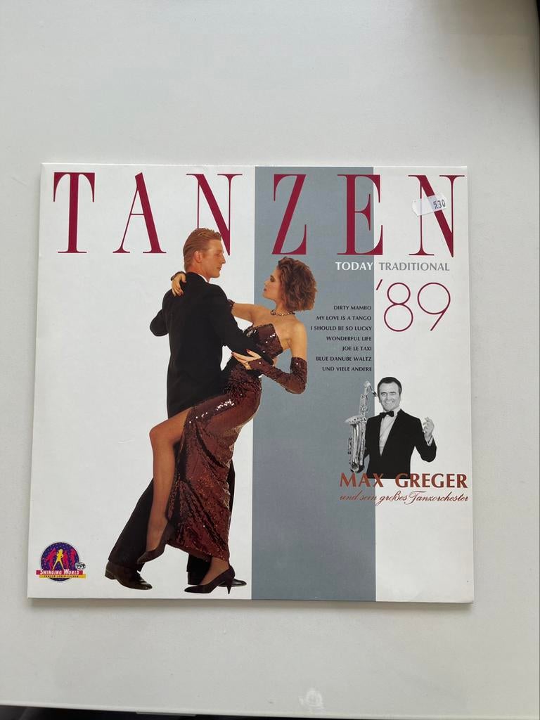 Max Greger Und Sein Großes Tanzorchester – Tanzen '89 Jazz, Ophalen of Verzenden, Zo goed als nieuw