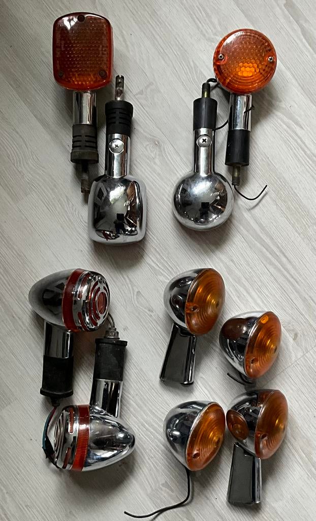 Richtingaanwijzers Honda , Kawasaki , Suzuki , yamaha Harley, Ophalen of Verzenden