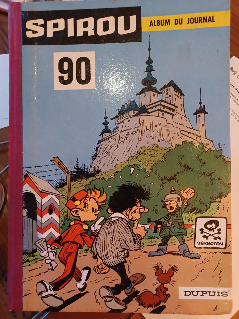 Recueil Spirou n90, année 1963, Livres, BD, Enlèvement