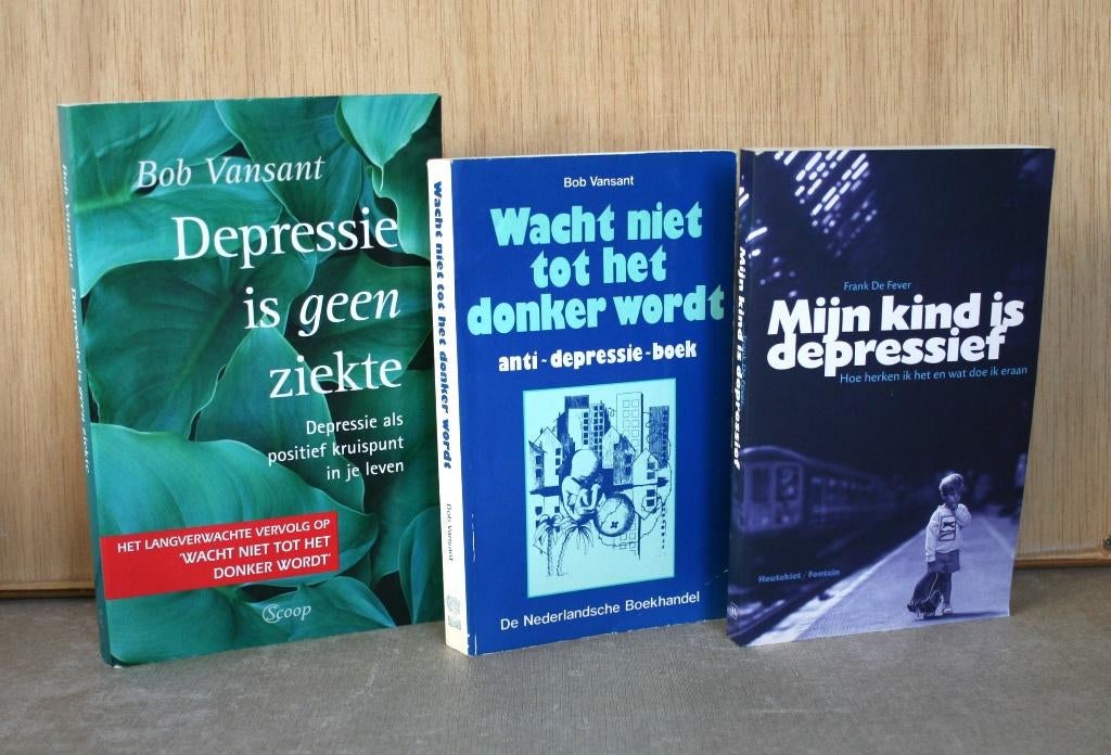 Depressie x 3., Boeken, Ophalen of Verzenden, Gelezen, Klinische psychologie, Diverse auteurs