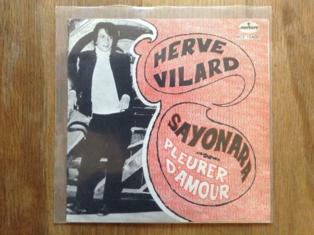 single herve vilard, Enlèvement ou Envoi, 7 pouces, Pop, Single