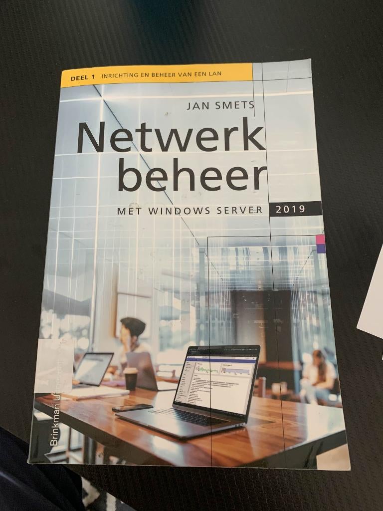 Netwerkbeheer met Windows Server 2019 deel 1, Boeken, Ophalen, Hoger Onderwijs, Diverse auteurs, Zo goed als nieuw