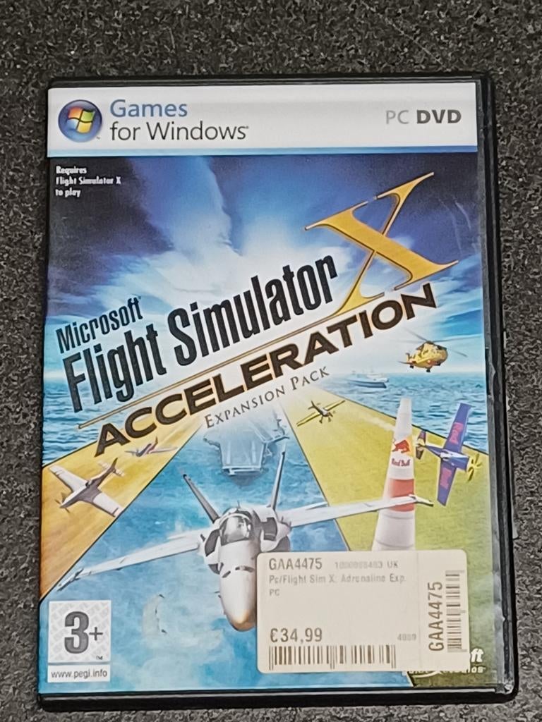 Flight Simulator X Acceleration Expansion Pack, EN, Games en Spelcomputers, Games | Pc, Ophalen, Zo goed als nieuw, Simulatie