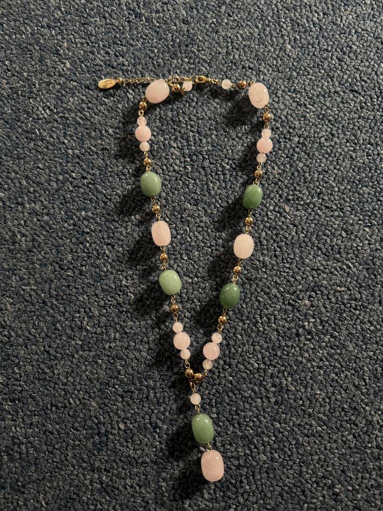 Ketting met natuurlijke sierstenen, Enlèvement ou Envoi, Comme neuf