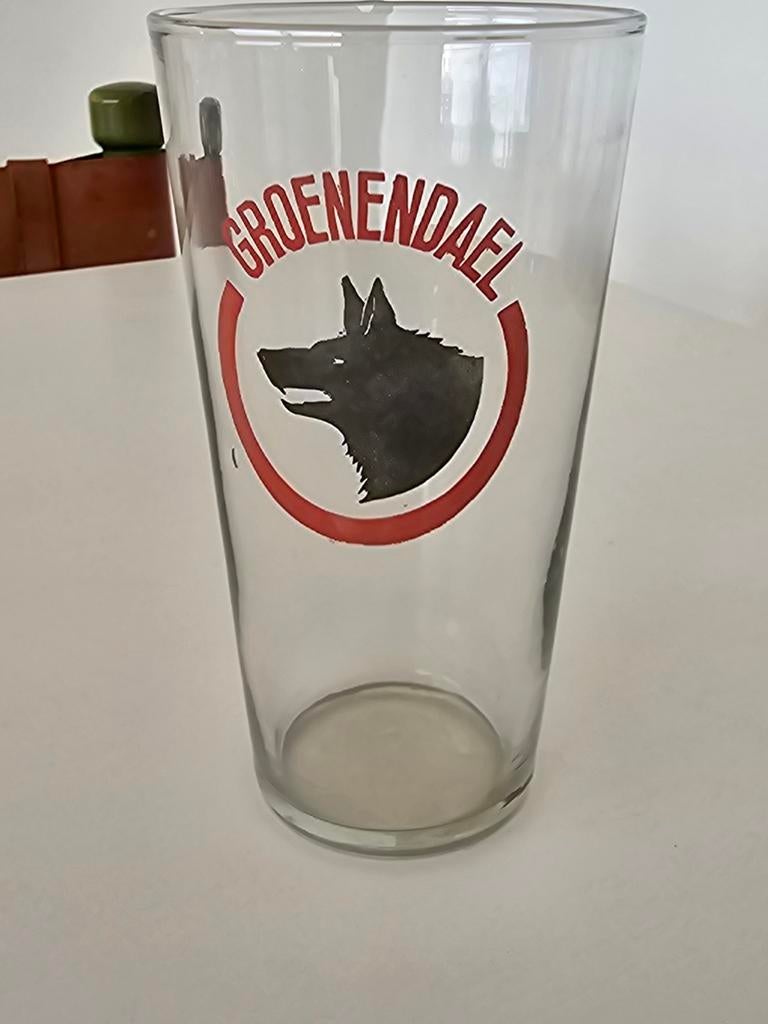 Bierglas  groenendael, Verzamelen, Ophalen of Verzenden, Bierglas