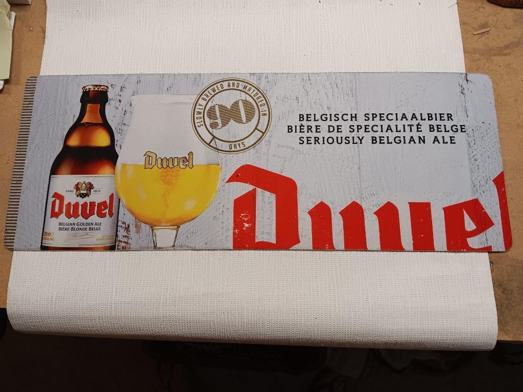 Toogmat / biermat Duvel Moortgat 1, Ophalen of Verzenden, Zo goed als nieuw, Overige typen, Duvel