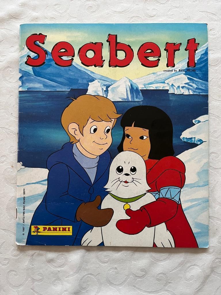 Panini Stickerboek - Seabert 1987, Verzamelen, Ophalen of Verzenden, Zo goed als nieuw, Strip of Tekenfilm