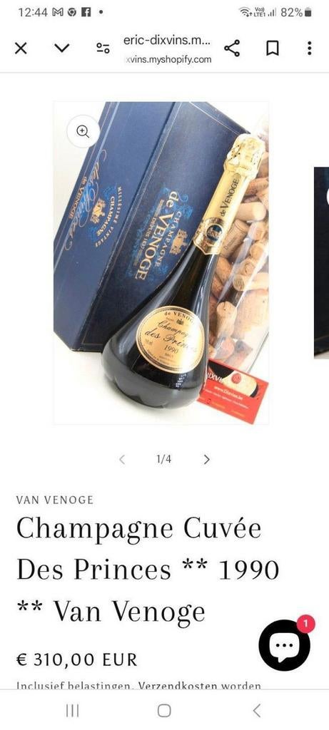 Champagne, Ophalen, Champagne