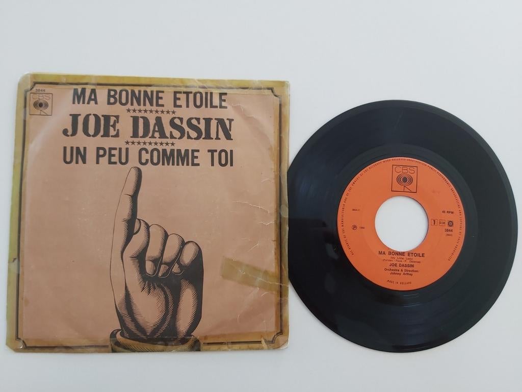 Joe Dassin - mijn gelukkige ster, Cd's en Dvd's, Ophalen of Verzenden, Zo goed als nieuw, Pop