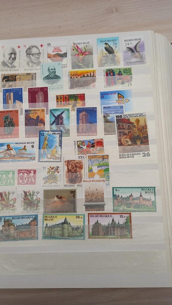 Postzegels België 1987 lot 69, Postzegels en Munten, Postzegels | Europa | België, Orginele gom, Ophalen of Verzenden, Zonder stempel