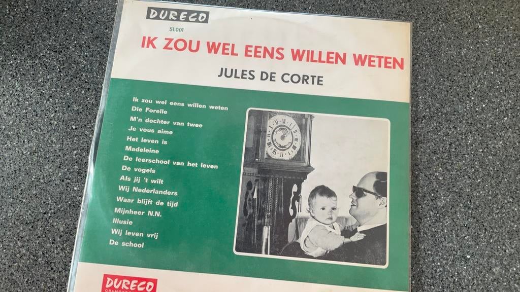 Vinyl LP, Jules De Corte: Ik zou wel eens willen weten, Ophalen of Verzenden, Gebruikt