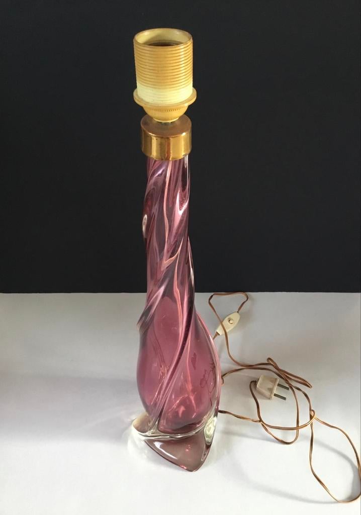 Murano Lampvoet XXL 56cm met originele sticker, Huis en Inrichting, Ophalen, Gebruikt