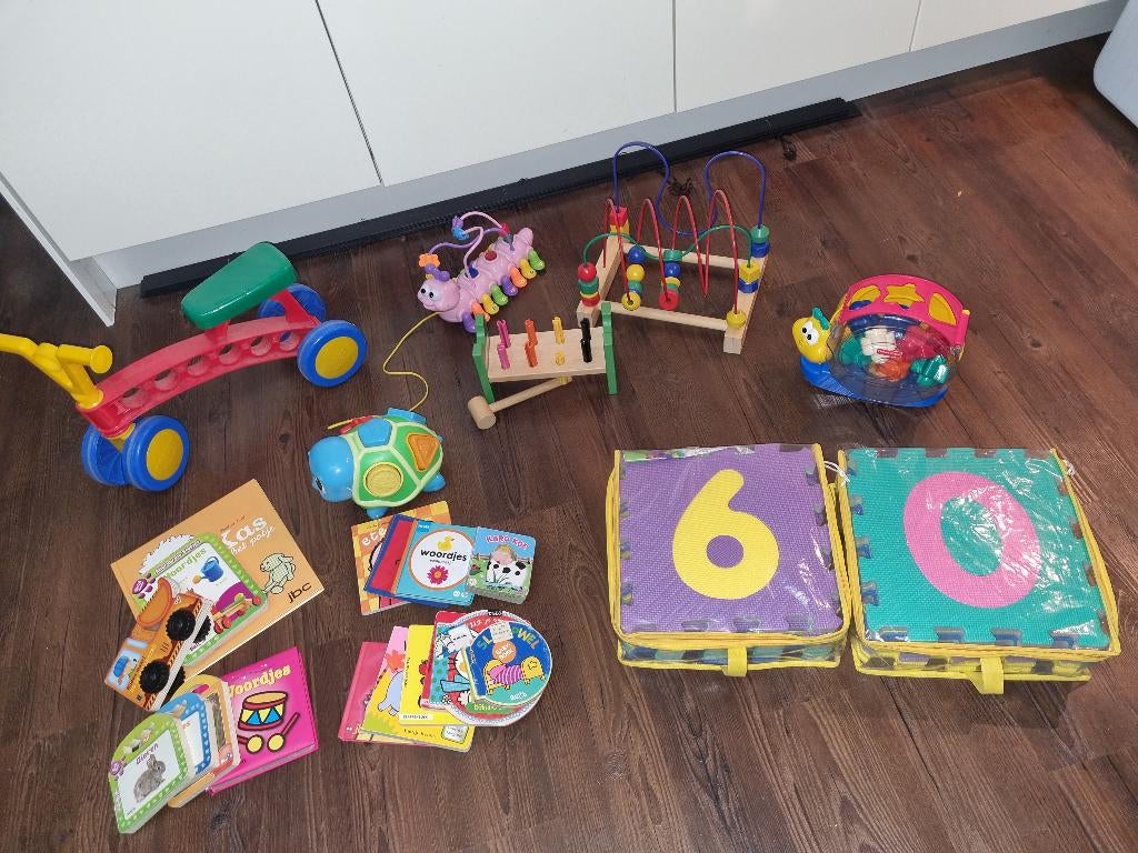 Peuterspeelgoed en peuterboekjes, Kinderen en Baby's, Ophalen, Gebruikt, Met licht