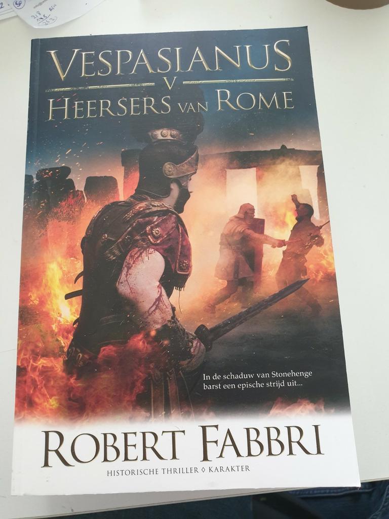 Robert Fabbri - Heersers van Rome VESPASIANUS V 5, Boeken, Ophalen of Verzenden, Zo goed als nieuw, Robert Fabbri