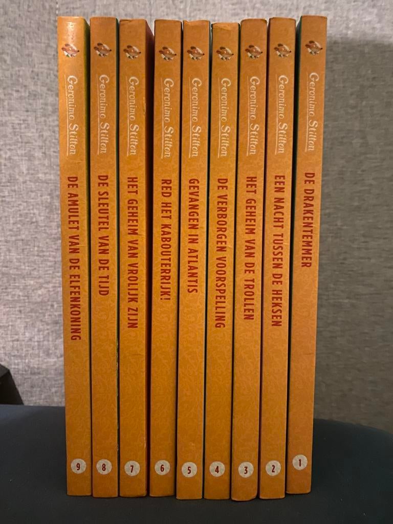 Boeken reeksen Geronimo Stilton, Ophalen of Verzenden, Nieuw, Algemeen, Complete serie