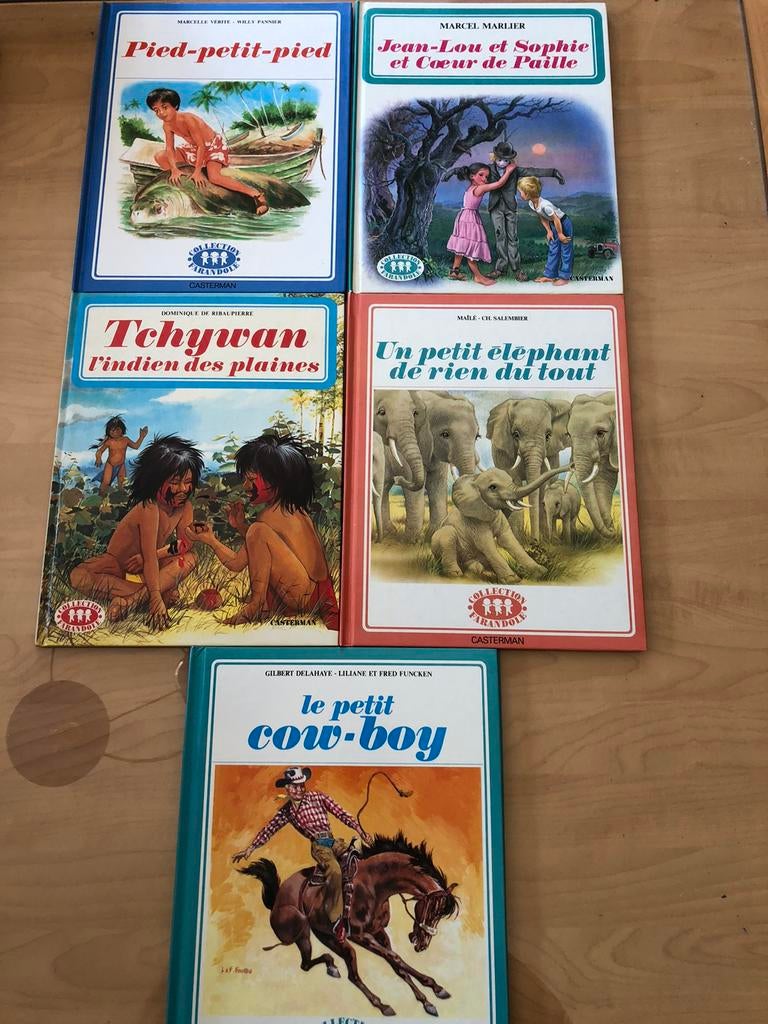 Collection Farandole Casterman, Livres, Garçon ou Fille, Fiction général, Utilisé, 4 ans