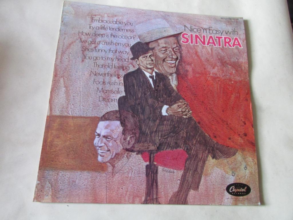 SINATRA, NICE N EASY WITH, LP, CD & DVD, Vinyles | Jazz & Blues, Utilisé, Jazz, 1960 à 1980, 12 pouces, Enlèvement ou Envoi
