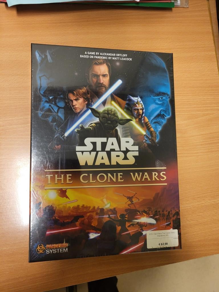 Star Wars The Clone Wars boardgame, Ophalen of Verzenden