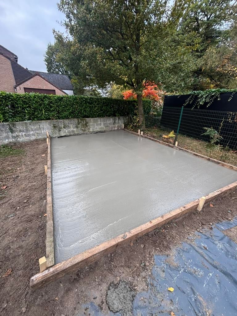 Béton, terrasse, piscine. Préparation/livraison/placement, Enlèvement, Neuf