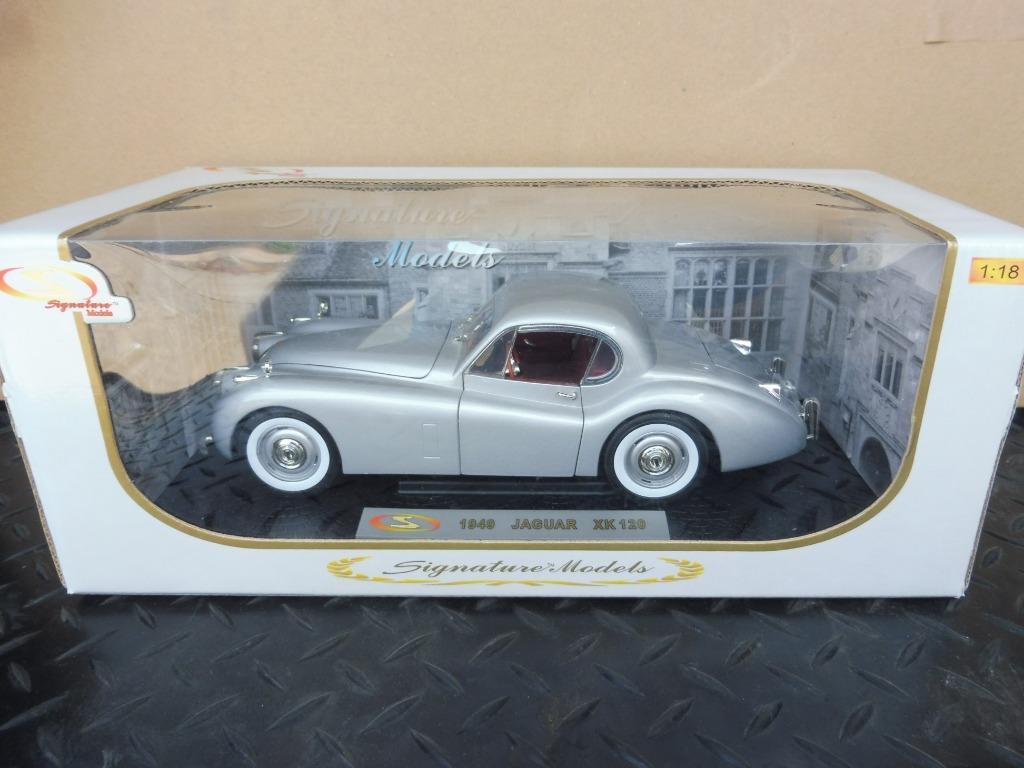 1:18 Signature 18120 1949 Jaguar XK120 coupe silver, Enlèvement ou Envoi, Comme neuf, Voiture