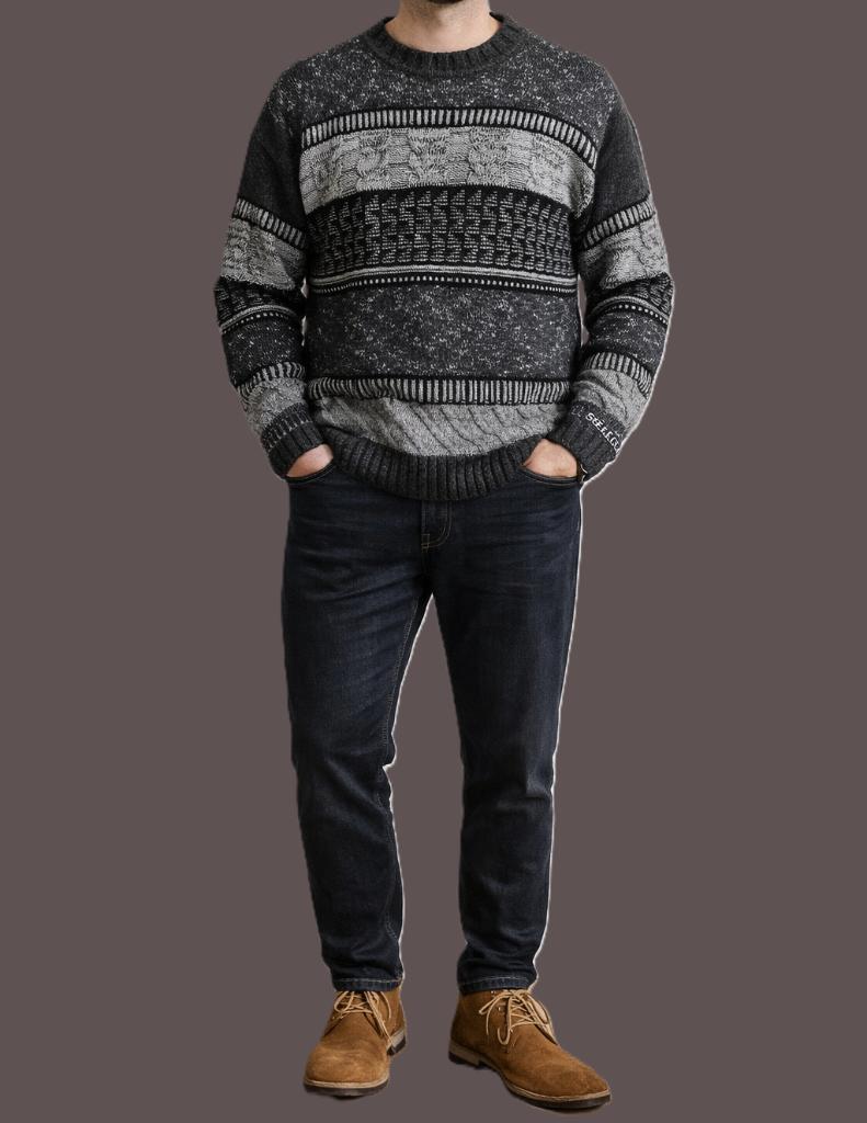 Portobello’s wollen wintertrui maat 54, Maat 52/54 (L), Overige kleuren, Portobello’s, Ophalen of Verzenden