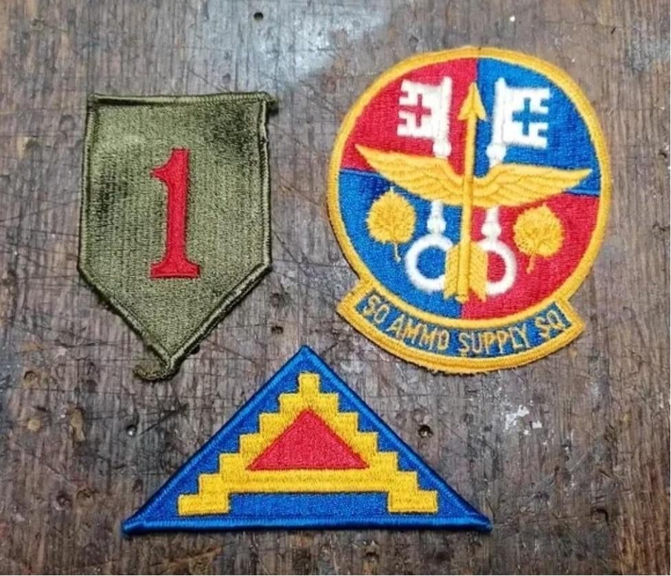 Patch écusson militaire US Américain WW2 Viêtnam Corée, Envoi, Autres, Emblème ou Badge