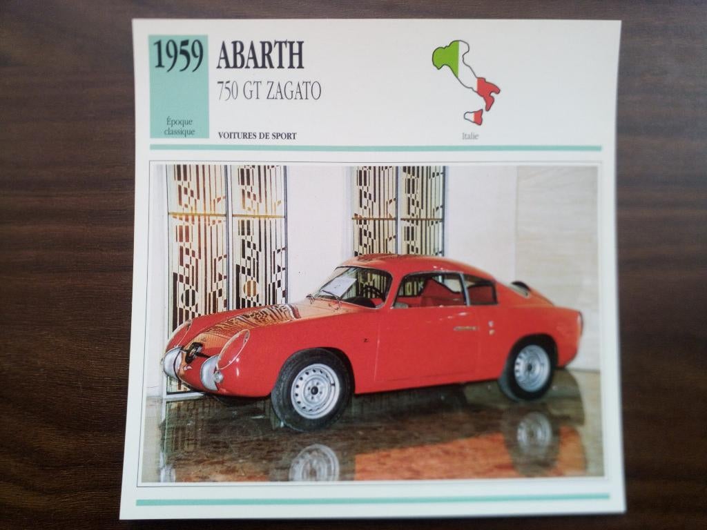 Abarth, Asa, Autobianchi, Bertone, Bizzarini, Bugatti,Cizeta, Enlèvement ou Envoi, Comme neuf, Voitures