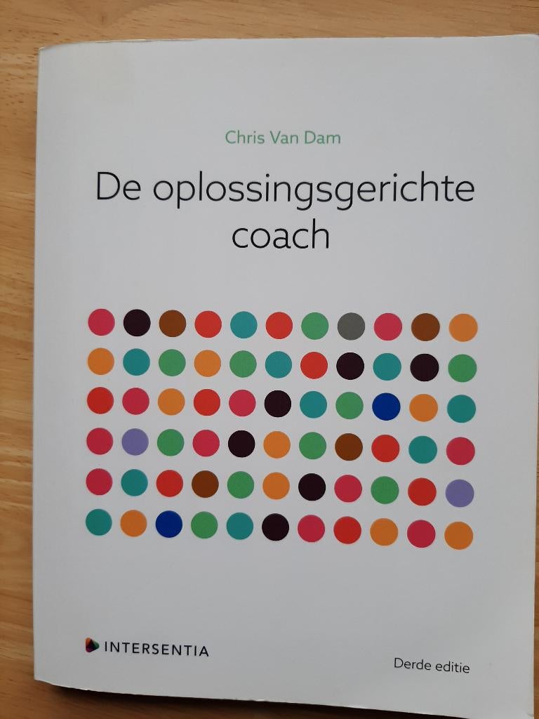 De oplossingsgerichte coach, Boeken, Ophalen of Verzenden, Zo goed als nieuw, Hoger Onderwijs, Intersentia