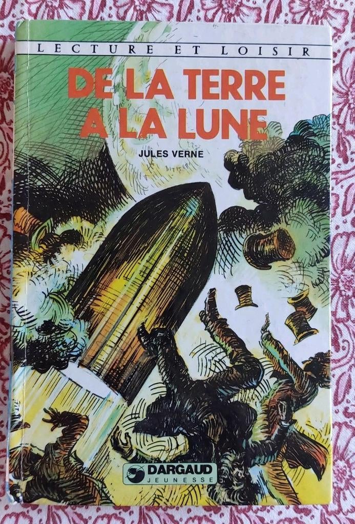 De la Terre à la Lune. Jules Verne, Livres, Enlèvement ou Envoi, Utilisé, Fiction