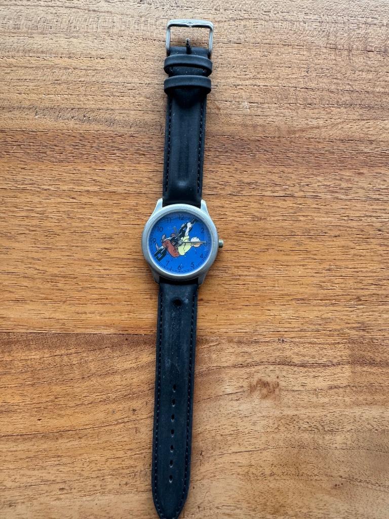 Montre Tintin bleue, Enlèvement ou Envoi, Utilisé