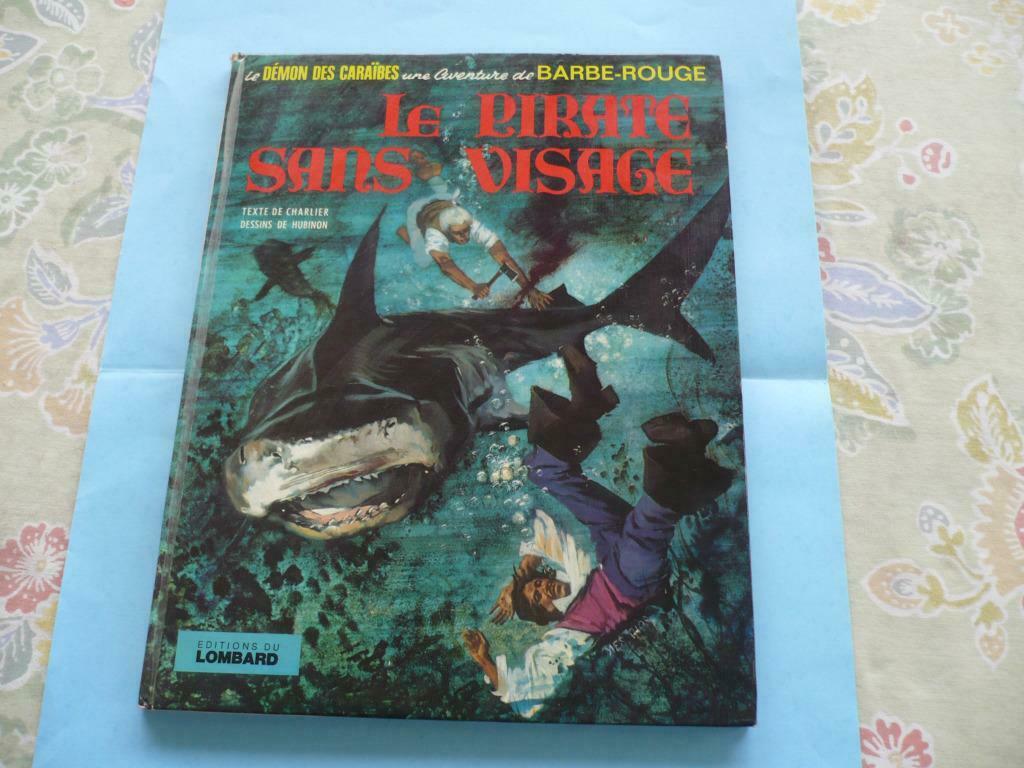 Barbe Rouge N° 14:Le pirate sans visage-EO de 1972, Une BD, Enlèvement ou Envoi, Utilisé