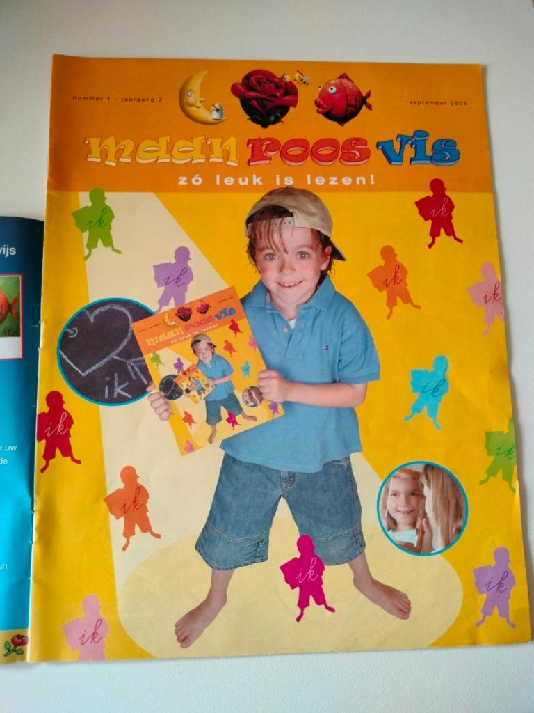 1 boekje Maan Roos Vis leuke spelletjes verhaaltjes, Ophalen of Verzenden, Gelezen