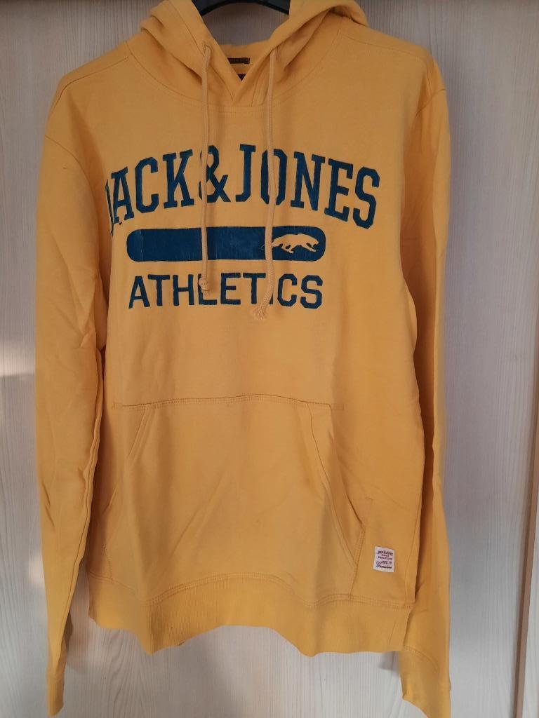 Sweater met kap Jack&Jones, Vêtements | Hommes, Pulls & Vestes, Jack&Jones, Taille 52/54 (L), Porté, Jaune
