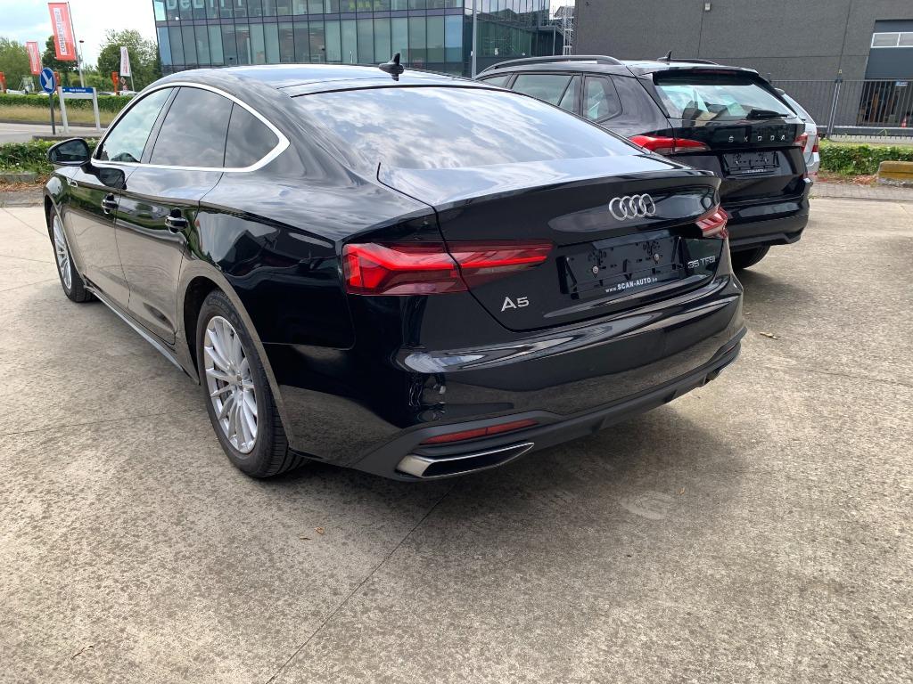 Audi A5 Sportback 35 Tfsi  2.0i S-tronic/automaat + LEDER +, Auto's, 139 g/km, 4 cilinders, 1984 cc, USB