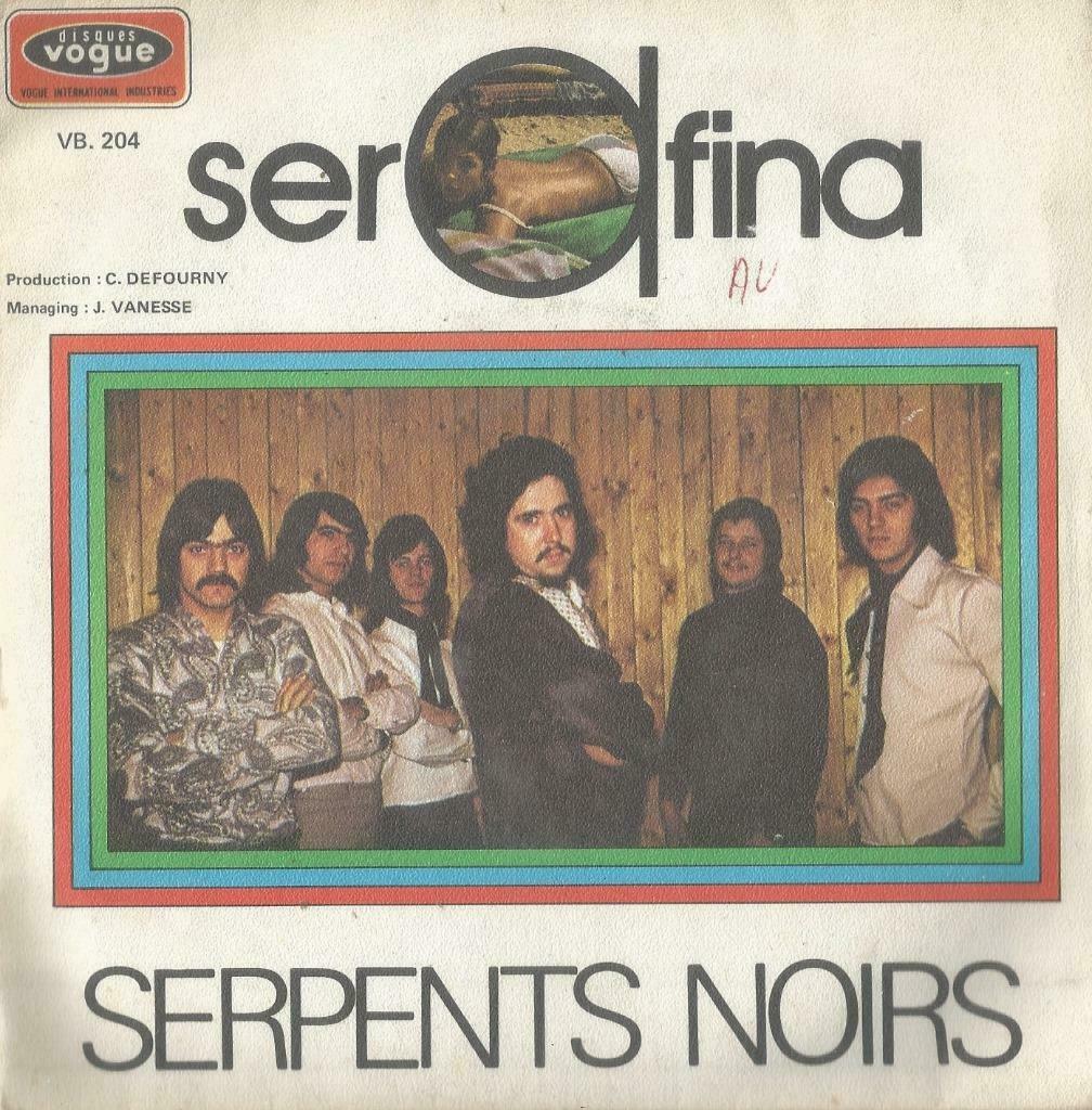 Serpents Noirs - Serafina / Belle - Single, CD & DVD, Enlèvement ou Envoi, Single, Utilisé, Pop