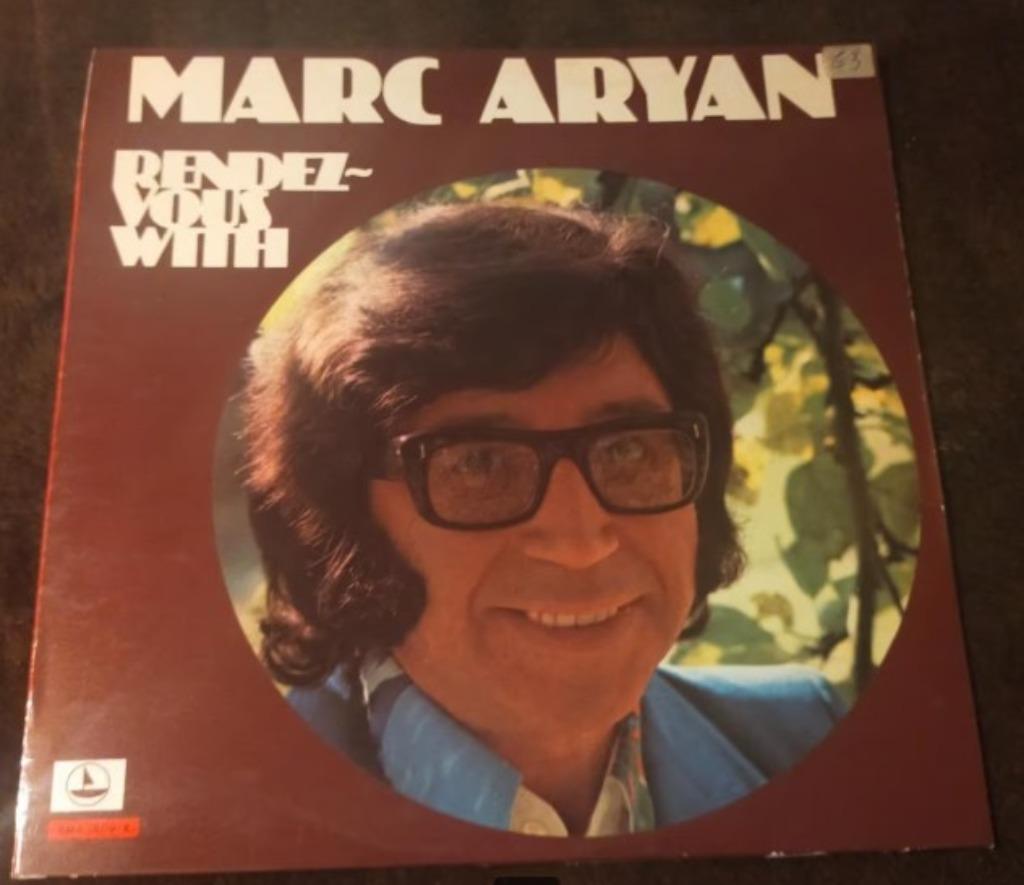 Vinyle LP Rendez-vous avec Marc Aryan Pop Chansons Ballad, CD & DVD, Enlèvement ou Envoi, 12 pouces