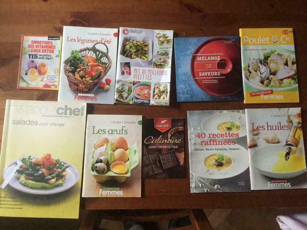 Livres de cuisine, Enlèvement ou Envoi