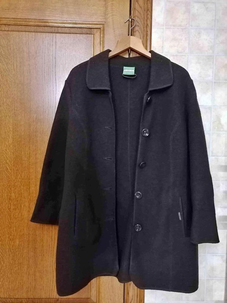 Manteau en laine de la marque Geiger, Vêtements | Femmes, Taille 42/44 (L), Enlèvement ou Envoi, Comme neuf, Brun