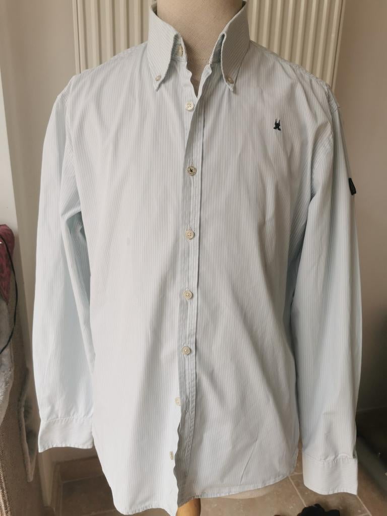 Très belle chemise rayée de la marque Gaastra, Enlèvement ou Envoi, Comme neuf, Blanc
