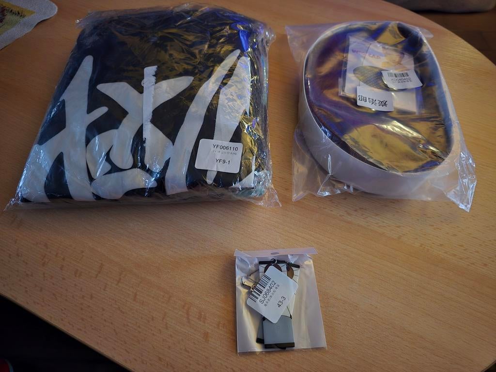Kamado tanjiro met pruik xl NIEUW, Enlèvement ou Envoi, Neuf, Taille 56/58 (XL), Vêtements