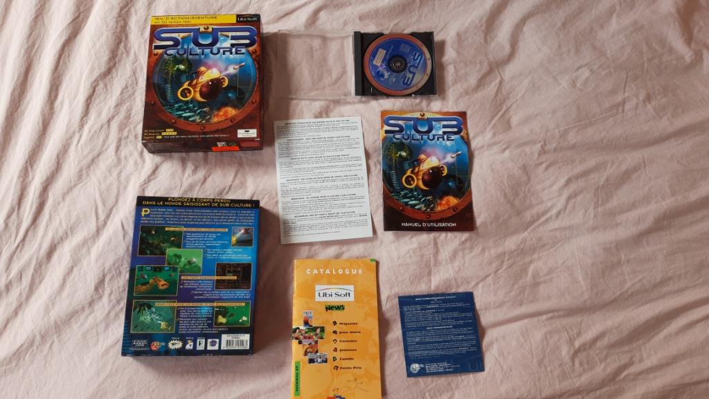 Subculture FR PC 1997 Big Box, Enlèvement ou Envoi, 1 joueur, À partir de 12 ans, Aventure et Action