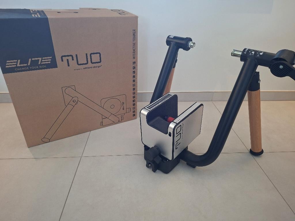 Rollentrainer Tuo Elite Decathlon, Sport en Fitness, Wielrennen, Ophalen, Zo goed als nieuw, Overige typen