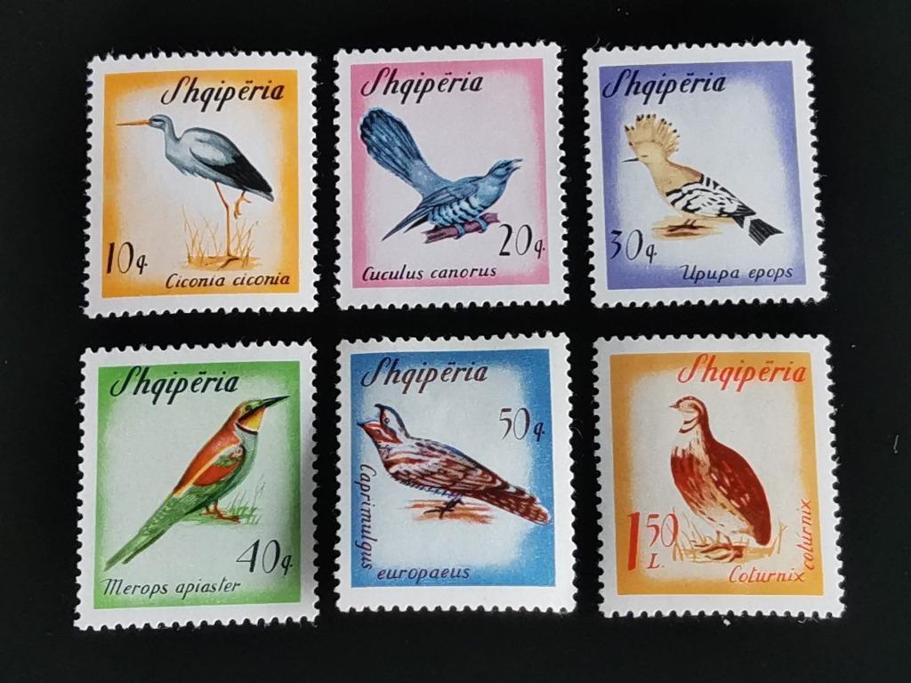 Albanie 1965 - reeks vogels **, Ophalen of Verzenden, Overige landen, Postfris