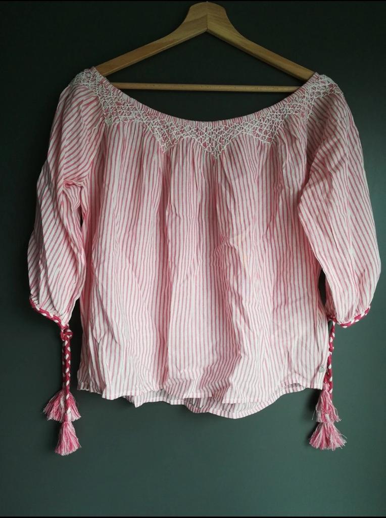Katoenen blouse van River Woods - Maat 38, Maat 38/40 (M), River Woods, Ophalen of Verzenden, Zo goed als nieuw