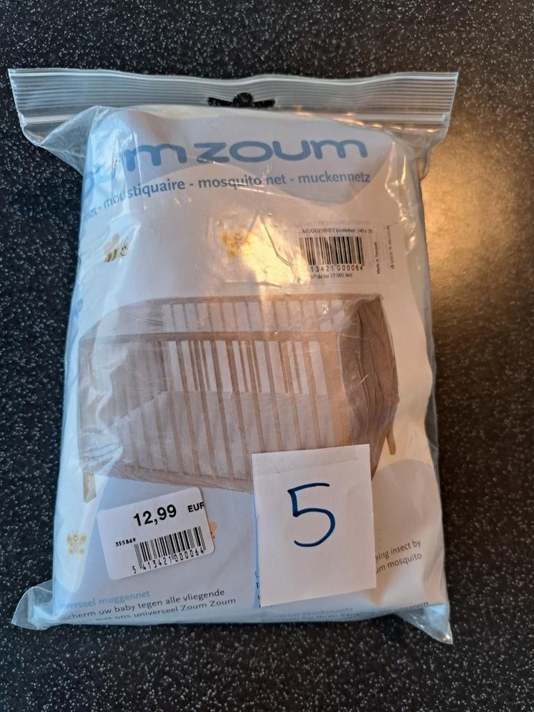 Muggennet babybed 140 x 70, Kinderen en Baby's, Babywiegjes en Ledikanten, Ophalen of Verzenden, Nieuw